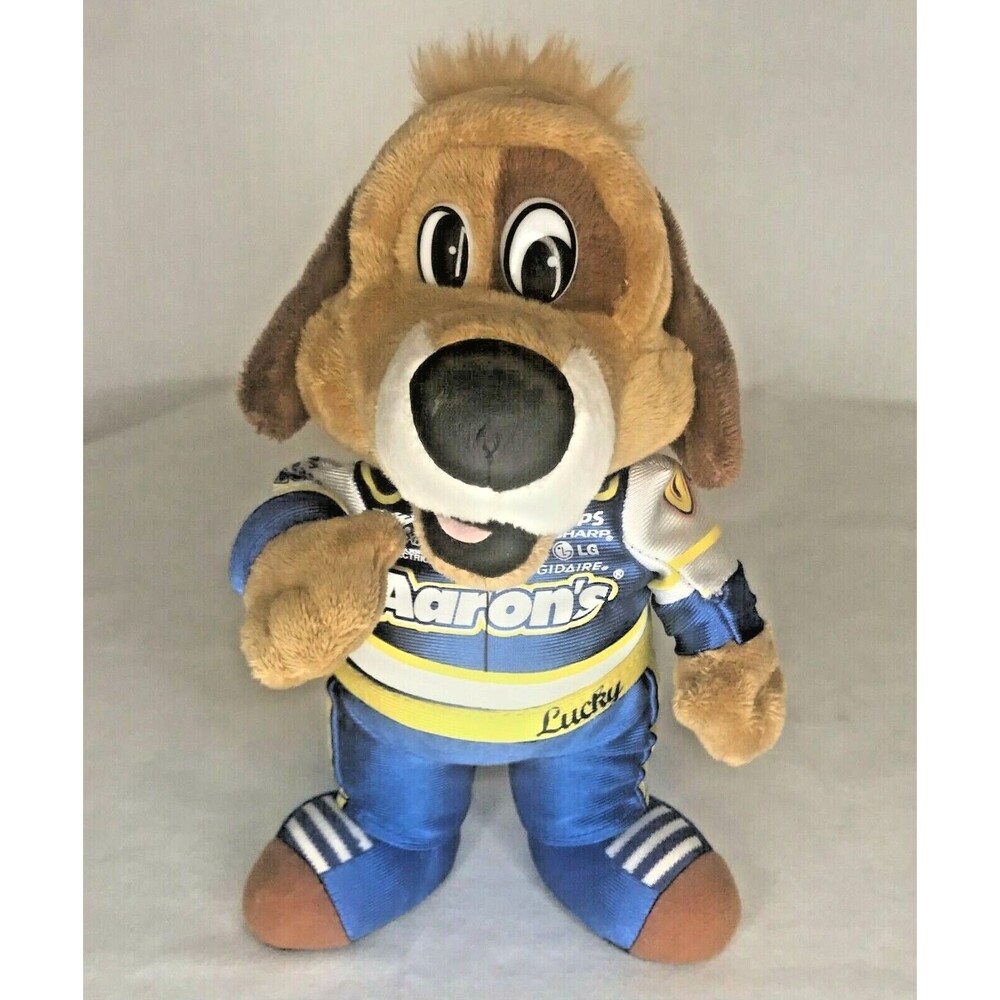 Aaron's Racing Lucky Dog 9" Plush 2009
